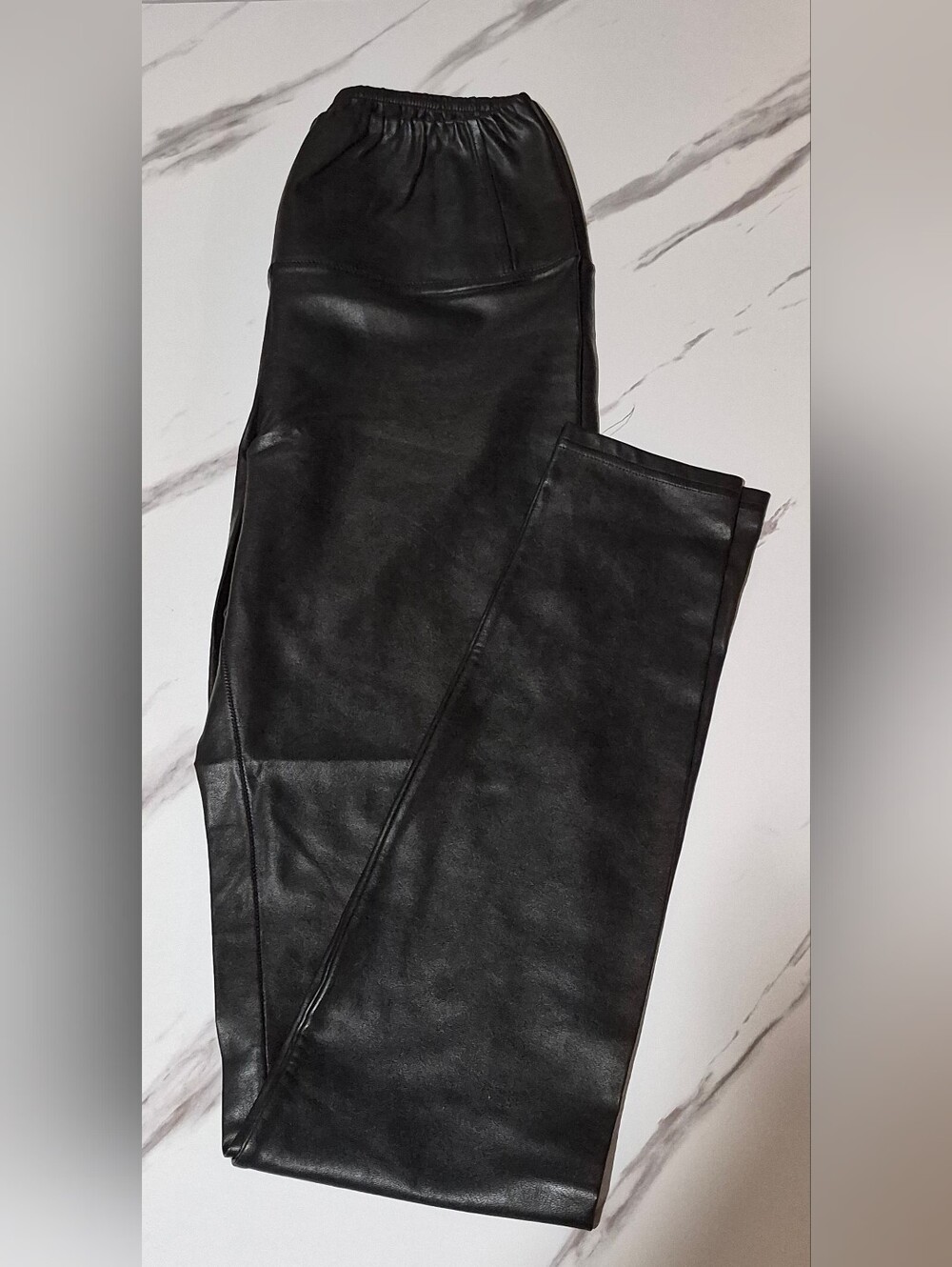 Aritzia Wilfred Free Daria Black Vegan Leather Leggings Japan - Size S